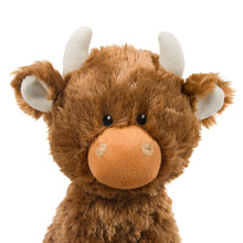 Load image into Gallery viewer, Hetty Highland Cow Dog Toy