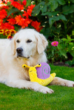 Load image into Gallery viewer, Sassy Snail Dog Toy