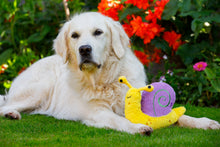 Load image into Gallery viewer, Sassy Snail Dog Toy