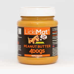 LickiMat Peanut Butter 4 Dogs