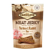 Load image into Gallery viewer, Carnilove Jerky Turkey &amp; Rabbit Meat Jerky