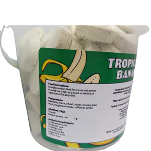 Tropicana Banana Horse Treats