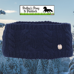 Hy Equestrian Melrose Cable Knit Headband