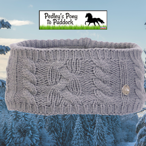 Hy Equestrian Melrose Cable Knit Headband