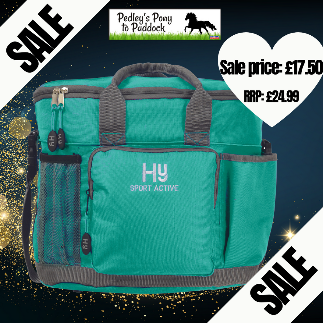 Hy Sport Active Grooming Bag- Spearmint Green