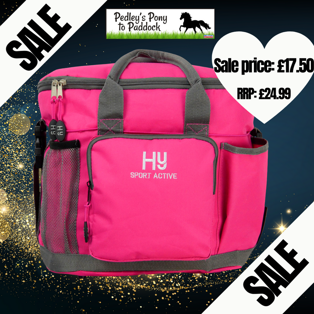 Hy Sport Active Grooming Bag- Bubblegum Pink