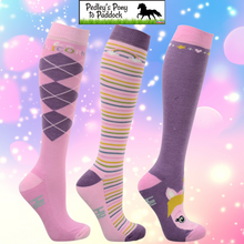 Load image into Gallery viewer, HyFASHION Little Unicorn Socks (Pack of 3)