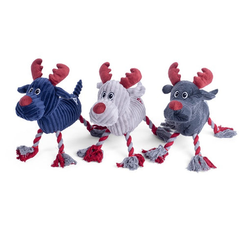 Reindeer Rope Legs Dog Toy