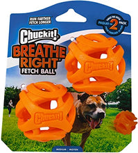 Load image into Gallery viewer, Chuckit Breathe Right Fetch Ball