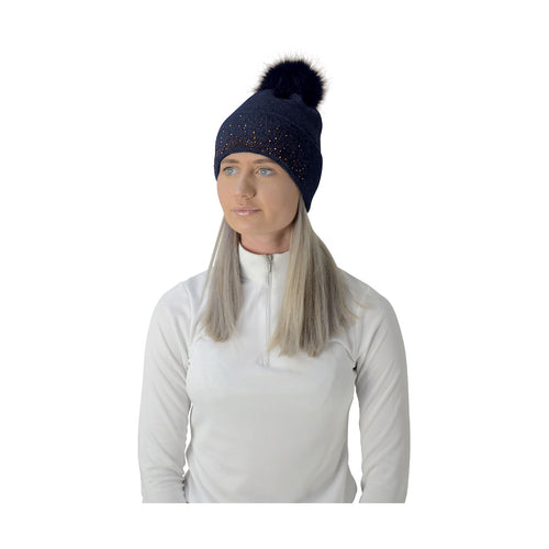 HyFASHION Two Toned Alaska Bobble Hat