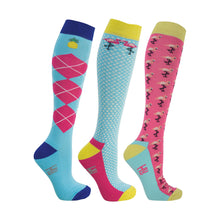 Load image into Gallery viewer, HyFASHION Flamingo Socks (Pack of 3)
