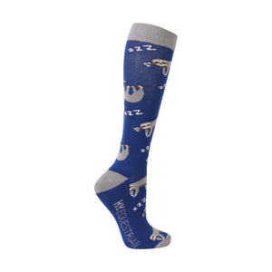 Hy Equestrian Slow Sloth Socks (Pack of 3)