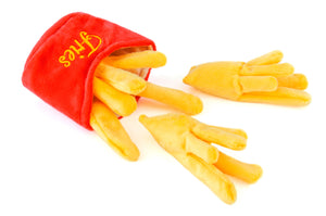 French Fries Plush Dog Toy