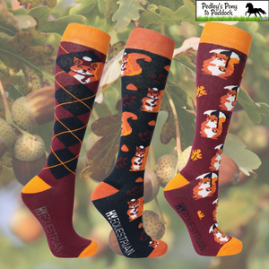 Hy Skyla Squirrel Socks (3 Pack)