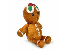 Load image into Gallery viewer, Festive Gingerbread Man Dog Toy