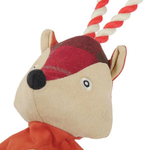 Joules Rope Heritage Fox Toy