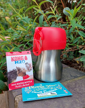 Load image into Gallery viewer, Kong H2O Stainless Steel Dog Water Bottle