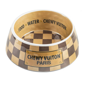 Classic Chewy Vuiton Bowl