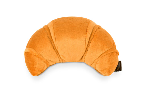 Croissant Plush Dog Toy