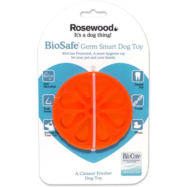 Rosewood Orange Biosafe Toy