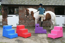 Load image into Gallery viewer, Classic Showjumps Premium Mounting Block (3 Tread)