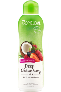 TropiClean Berry & Coconut Pet Shampoo