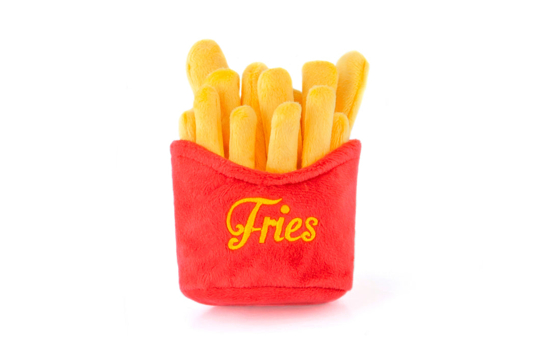 French Fries Plush Dog Toy